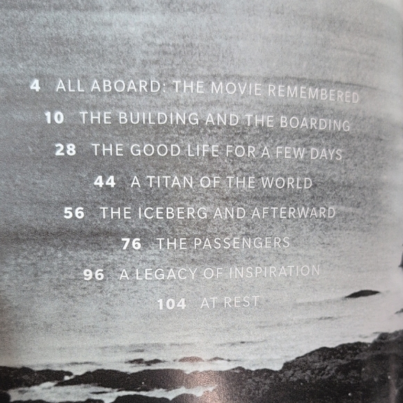 Titanic Commemorative Magazine - Black and Blue Cover - Picture 6 of 7